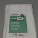 Waterproof Pillow Protectors, Protective Pillow Covers with Zipper,Allergen dust Proof Encasement, Queen Size Pillow Case,Pack of 2 (White-2 Pack, Queen)