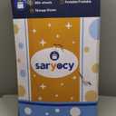 Baby Changing Table, Versatile Folding Changing Table, Waterproof Diaper Changing Station, Adjustable Height with 2 Drawers,Baby Changing Station, Mobile Nursery for Infant and Newborn (Light Grey)