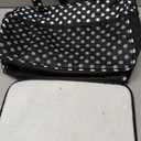 PetAmi Small Dog Purse Carrier, Soft-Sided Pet Carrier Bag with Pockets, Portable Puppy Cat Travel Handbag Tote, Airline Approved Breathable Mesh, Poop Bag Dispenser, Max 18 lbs, Polka Dot Black