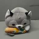 Snackles by ZURU, Super Sized 14 inch Plush, Subway Husky, Ultra Soft Plush, Collectible Stuffed Animal