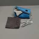 USB Heating Pad, 5V Heated Travel Pads, 3 Heat Settings & Auto Shut Off, Hot Therapy for Pain Relief Abdomen Cramps (16"x 12") (Non-Chargeable) Blue