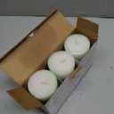 Mint Scented Pillar Candles - 3x6 inch Aromatherapy Candles, Long Lasting 70+Hours Clean Burning, Perfect for Meditation Spaces, Home Offices