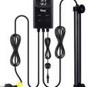 hygger Aquarium Heater,Submersible Fish Tank Heater with External Digital Display, Including Overheat & Leakage Protection and Temperature Sensor for Freshwater and Saltwater (300W for 40gal~60gal)