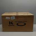 Trampoline Replacement Safety Pad, 15ft Trampoline Spring Cover with Foam Padding, No Holes for Poles, Round, Blue