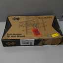 USX MOUNT Full Motion TV Wall Mount for 42-82 Inch TVs up to 120lbs, Wall Mount TV Bracket with Articulating Swivel Tilt Extension Leveling, Max VESA 600x400mm Fits 12/16" Wood Stud