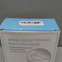 Urine Collection Bag, Reusable Condom Catheters with 2 Urine Catheter Bag, Portable & Comfortable Wearable Urinary Drainage (Elderly Men)