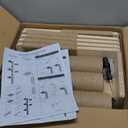 PawGiant Tall Cat Tree for Wall 83.9inch, Wood Cat Wall Shelves for Kittens, Wall-Mounted Cat Tower with Scratching Post for Play, Climb & Scratching, 5 Tier Platforms