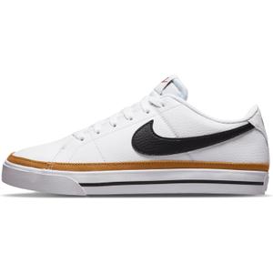 Nike Women's Court Legacy Next Nature Shoes (8.5, White/Black/Desert Ochre/Team Orange)