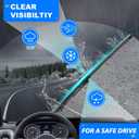 22" 20" Windshield Wiper Blades Replacement for 2013-2020 Lincoln MKZ / 2007-2021 Ford Mustang Original Factory Quality Front Wipers Blade Set for My Car - (Pack of 2)