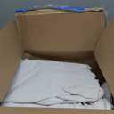 Custom Slipcover Replacement Cover Only! Cotton Ektorp 2 2 Sofa Replacement Cover is Custom Made for IKEA Ektorp Corner Or Sectional Sofa Slipcover (Pure White)