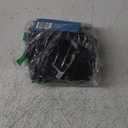 Premium Velvet Hanger Clips, Black, 20 Pack, 2.25" x 0.87" Non-Slip Grip Felt Plastic Hangers Clip, Heavy Duty, Closet Space-Saving Pants Skirt Clothes Hangers Clip, Clothes Hanger Clip