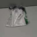 Prime-Line K 5007 Screen and Storm Door Push Button Latch Set With Night Lock, Fits Doors 5/8 – 1-1/4 In. Thick, Black Finish (Single Pack)