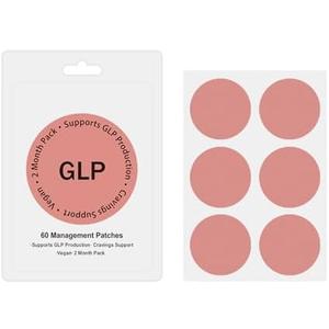 KEHOO GLP Ki Patch,60 GLP Patches Cosmetic，Natural Ingredients，60 Topical Cosmetic