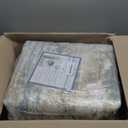 Washable Area Rugs 8'x10' Non-Slip Modern Abstract Soft for Living Room Entryway Bedroom Nursery, Print Pattern, Light Green/Yellow