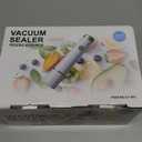 Vacuum Sealer For Food (Compact Vacuum Sealers+ 30 Reusable Vacuum Bags), Powerful Handheld Vacuum Sealer for 10X Preservation & Fresh