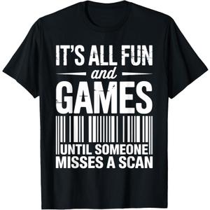 Funny Postal Worker Art for Men Women Mail Man Mail Carrier T-Shirt`, Small