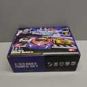 3 IN 1 Slot Car Race Track Sets with 4 High Speed Slot Cars, Electric Race Car Track Include Circular Overpass Flash Tracks, 1:43 Remote Control Track Car Game Toys Gifts for Adults Boys Ages 6 7 8-12