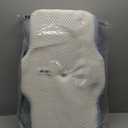 Osteo Cervical Pillow for Neck Pain Relief, Hollow Design Odorless Memory Foam Pillows with Cooling Case, Adjustable Orthopedic Bed Pillow for Sleeping, Support for Side Back Sleepers, Standard High (24.5*16.5*5.2/4.1 inches), Blue