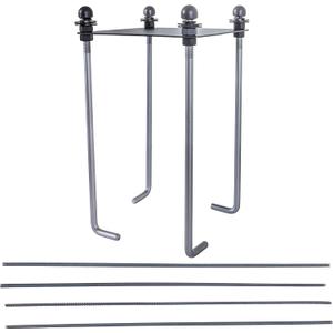 Goalrilla 9" Basketball Anchor System Installs In-Ground and Allows Goalrilla Hoop to Move with You