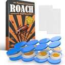 MKVBIF Roach Repellent Indoor, Pet Safe Cockroach Repellent, Cockroach Deterrent, Roach Control, Roaches Away, Get Rid of Cockroaches, Easy to Use, Ideal for Hidden Areas-16P
