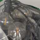 Brightown 58FT Solar String Lights Outdoor with Remote Cable Ties and Hooks, Commercial Grade Patio Lights with 26 LED Shatterproof Bulbs, 3 Light Modes Hanging Light for Backyard Party Decor