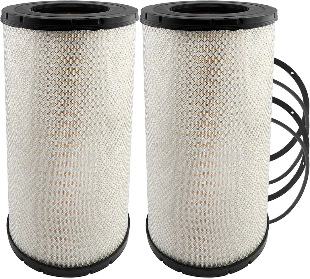 RS3534 Baldwin Engine Air Filter 25.2''x12.8'' with Gaskets (2 Pack)