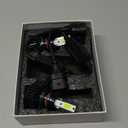 H8/H9/H11 9005 bulb combination, 66000LM ultra bright 6500K 9005 H11 bulb, no cooling fan, truly plug and play, non-polar, wide-angle drive fog lights, set of 4