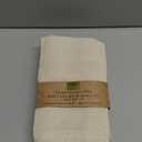 Ivory lace Cotton Linen 85% Cotton 15% Linen 12 pcs Set size-12x12 inches Dinner Napkins Everyday Use Premium Quality Over Sized Cloth Napkins Hemmed Ultra Soft Durable Hotel Quality