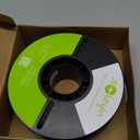 PETG 3D Printer Filament 1.75mm, Neatly Wound Strong Toughness Filament, Smooth Glossy Finish, 1 kg Spool(2.2lbs) Dimensional Accuracy +/- 0.02mm, Fit Most FDM Printers(Black)