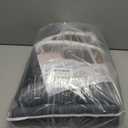 Genina Sectional Couch Covers for Dogs L Shaped Sofa Covers Chaise Lounge Cover Reversible Couch Covers for Sectional Sofa L Shape Furniture Protectors Cover for Pets, Kids (Dark Gray, Small)