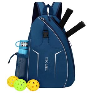 Pickleball Bag, Adjustable Sling Bag, for Pickleball Paddle, Tennis, Pickleball Racket and Travel for Women Men