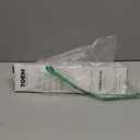 Toem Loofah Back Scrubber for Shower | Bamboo Charcoal Fiber Infused | Loufas for Men & Women | Includes 1 Long Handled Shower Sponge, 1 Bath & Shower Luffa Pouf & 1 Hook to Hang Stuff (Slate Grey)