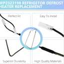 Defrost Assembly WP2323198 2323198 Refrigerator Defrost Heater Kit 120V