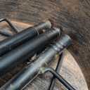 3" Deep Metal Bird Bath for Outdoors, Removable 13" Dia Bowl with Stable Upgrades Stake, Easy to Clean Birdbaths for Garden Yard Lawn Decor 1.4 Gallon