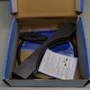 FHFTHYH Moving Sand Art Picture Liquid Motion, 3D Quicksand Decor, Deep Sea Sandscapes with Display Flowing Sand Frame for Relaxing, Desktop Office Home Decoration (Blue)