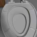 Little2Big Toilet Seat with Built-In Toddler Potty Training Seat, Slow Close, Easy to Install, Made in USA, ELONGATED, White