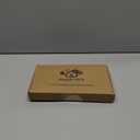 PHOEPET No Pull Dog Harness Medium Reflective Front Clip Vest with Handle, Adjustable 2 Metal Rings 3 Buckles,[Easy to Put on & Take Off](M, Orange)