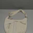 Crossbody Nylon Crescent Bag for Women - Lightweight Small Hobo With 2 Pack Inner Dumpling Bag - Casual (Jd-beige)