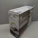 Intex Dura-Beam Deluxe Comfort-Plush Elevated: Fiber-Tech  Queen Size  Built-in Electric Pump  18in Bed Height  600lb Weight Capacity (Grey)