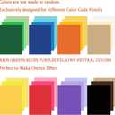 300 Sheets Colored CardStock Printer Paper 8.3 x 11.7 - 30 Assorted Colors 180 GSM Double Sided Cardstock Colored Paper for Scrapbook Invitations DIY Crafts Cards Making