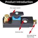 Battery Disconnect Switch, Heavy Duty Battery Disconnect Switch - High Current Master Power Cut Isolator Kill Switch for Car, RV, and Boat