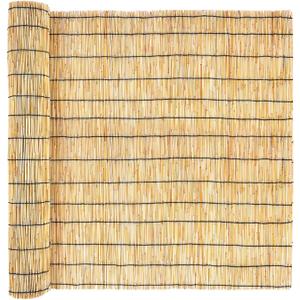 Natural Reed Fencing,Privacy Fence Bamboo-Like Reed Screen Curtain Natural Fencing for Garden,Balcony,Outdoor,Backyard Patio Decors Fence Rolls-Yellow,3FT X 13.1FT