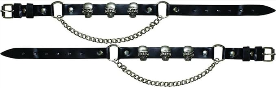 Adjustable Fashion Boot Chains Biker Boots Decoration Chains ( Pack Of 3)