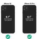 OtterBox Commuter Series Case for iPhone 12 & iPhone 12 Pro (Only) - with Cleaning Cloth - Non-Retail Packaging - Bespoke Way (Blue)