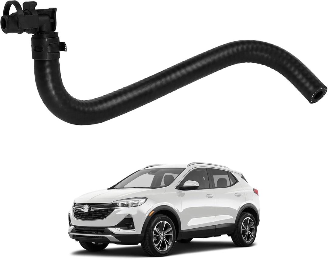 Engine Radiator Coolant Reservoir Air Bleed Hose Compatible with 2013-2021 Buick Encore 2015-2021 Chevrolet Trax 1.4L Replaces 96968694