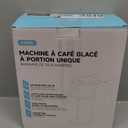 Mini Hot and Iced Coffee Maker Single Serve, for K Cup and Ground, 6 to 14 Oz Brew Sizes, with Recipe Book, for Home, Travel, RV, Office and Dorm, Classic Black (2.0 Version)