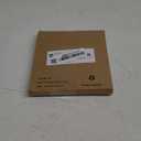 HOMOTEK 8 Pack Hinge Pin Black Door Stopper,Adjustable Deluxe Heavy Duty Door Stopper 2-1/2"x1-3/4,with Black Rubber Bumper Tips