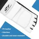 Taekwondo Sparring Gear Foot Protector Karate Boxing Sparring Foot Guard, Martial Arts Protective Foot Gear for Kung Fu Punch Bag Kickboxing MMA Training