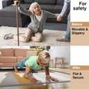 Flexible PVC Carpet Edge Trim Strip, Self-Adhesive, Cuttable Floor Transition Strip, Waterproof Edging for Rugs & Mats for High Traffic Safety, Fits Thin Carpets 5mm (0.2")-(Deep Grey - 20FT)