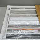 Cumbor 29.7-46" Baby Gate for Stairs, Toddler Safety Essentials for The House, Auto Close Dog Gate for Doorways, Mom's Choice Awards Winner-Easy Install Pressure Mounted Pet Gates for Dogs, White